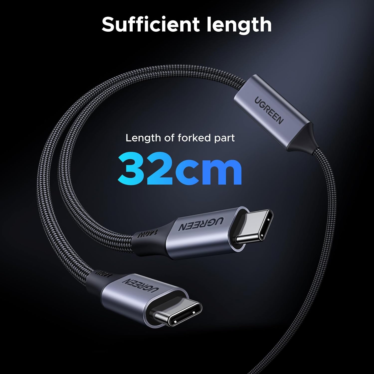 Fast Charging Cable - UGREEN 140W USB C 케이블, 5FT
