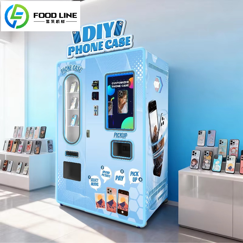 Phone Accessories Vending Machine - 푸드라인 휴대폰 케이스 자판기 인체감응 조명