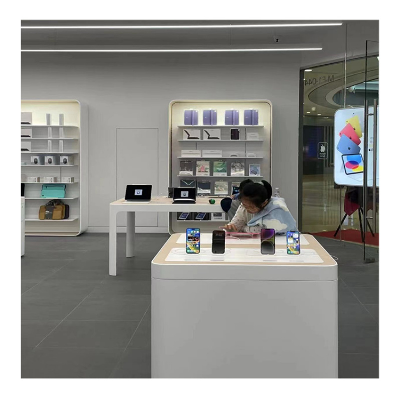 맞춤형 모던 모바일 폰 액세서리 캐비닛 벽면 쇼케이스  - Phone Accessories Shop 리뷰 및 가격