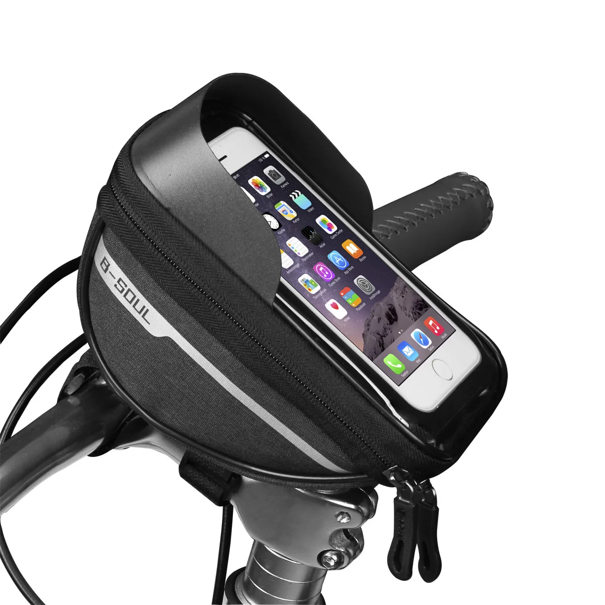 자전거 프레임 앞쪽 상단 튜브 자전거 가방 핸들바 휴대 - Youtube Phone Accessories 리뷰 및 가격
