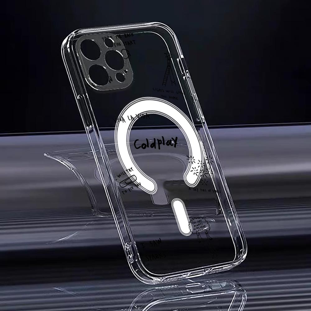 C-Coldplay 래퍼 쿨 폰 케이스 아이폰 17 1 - Phone Accessories Magnetic 리뷰 및 가격