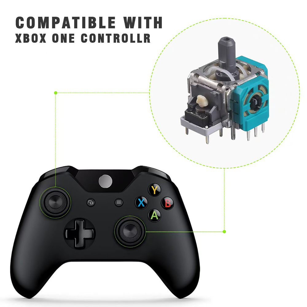 10pcs 교체 3D 아날로그 조이스틱 썸 스틱 수리  - Xbox Phone Accessories 리뷰 및 가격