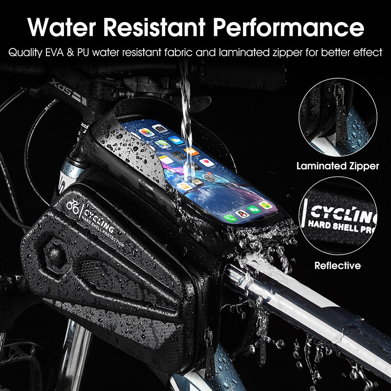 웨스트 바이킹 자전거 탑튜브 가방 휴대폰 터치스크린 방 - Youtube Phone Accessories 리뷰 및 가격