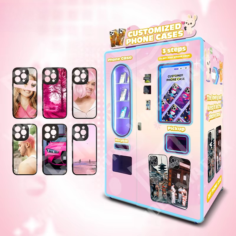 푸드라인 휴대폰 케이스 자판기 인체감응 조명 키오스크  - Phone Accessories Vending Machine 리뷰 및 가격