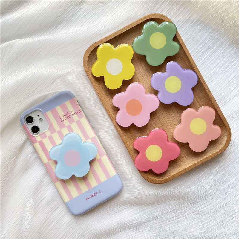 한국 INS 플라워 폰 홀더 확장형 팝 소켓 유니버설  - Phone Accessories Vending Machine 리뷰 및 가격