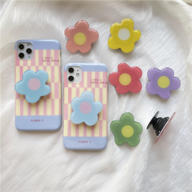 한국 INS 플라워 폰 홀더 확장형 팝 소켓 유니버설  - Phone Accessories Vending Machine 리뷰 및 가격