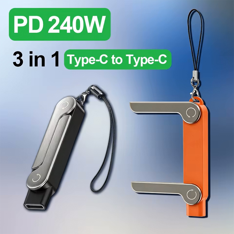 플랫형 C타입 휴대폰 충전 브래킷 어댑터 240W 고속 - Fast Charging Cable 리뷰 및 가격