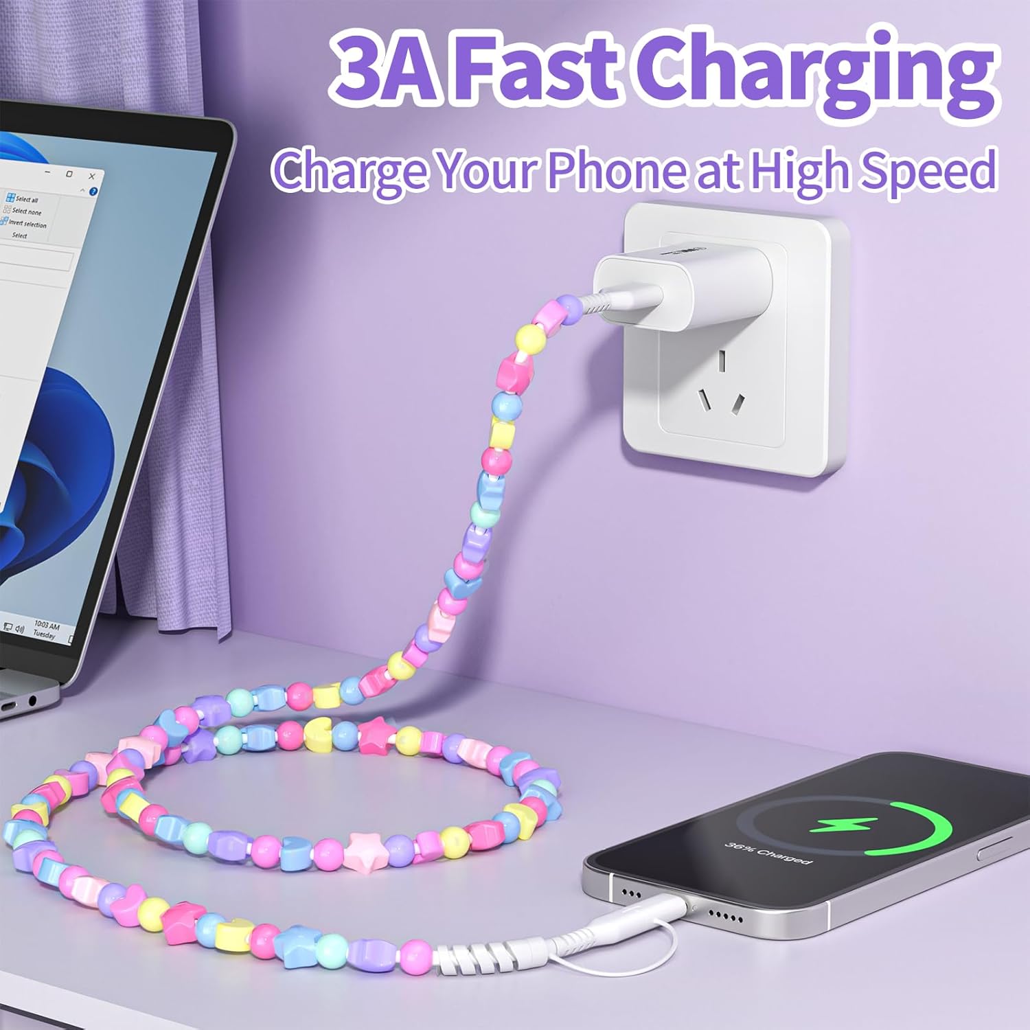 비즈 충전 코드, USB A to USB C 고속 충전 - Fast Charging Cable 리뷰 및 가격