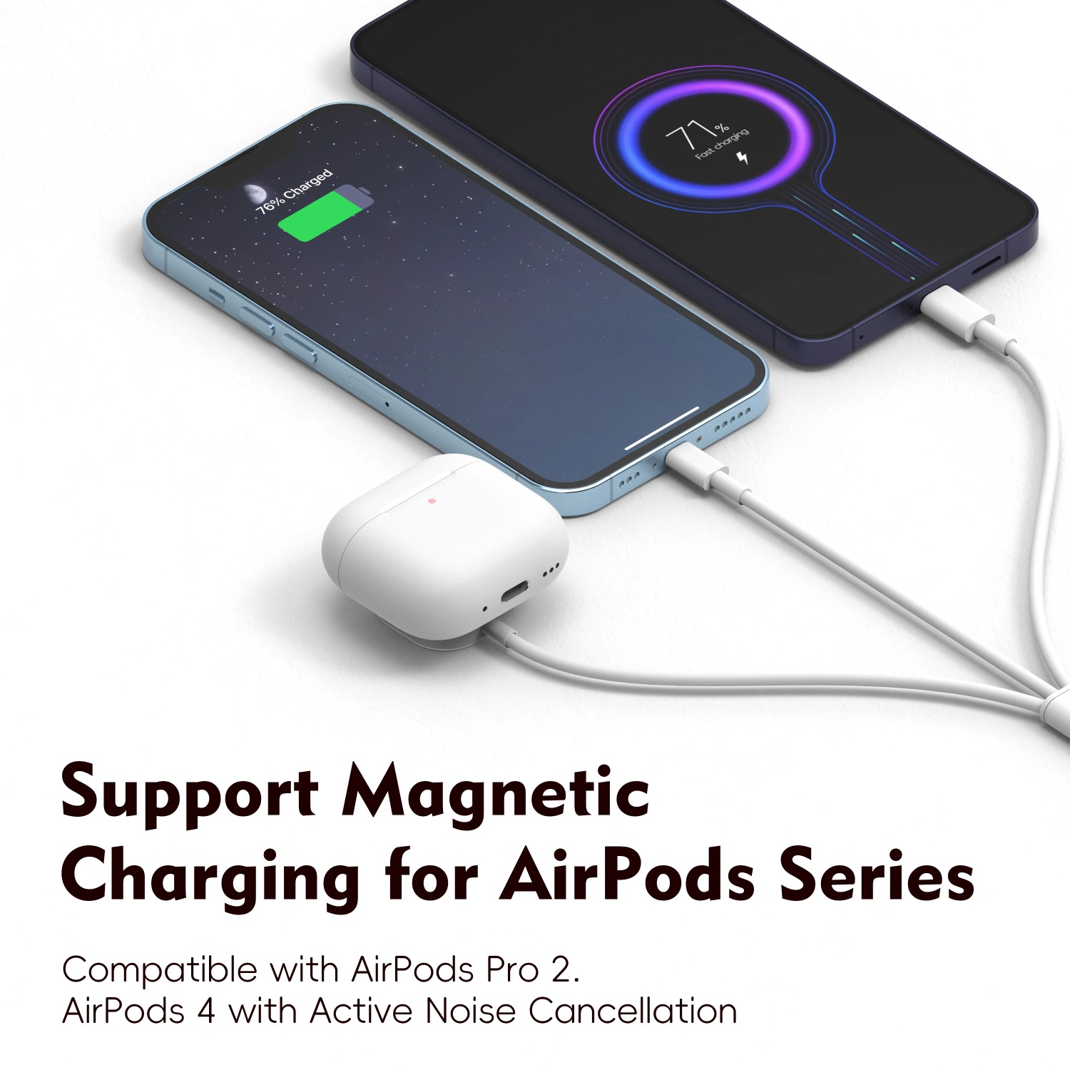 3 in 1 마그네틱 시계 충전기 폰 충전 케이블 (아 - Fast Charging Cable 리뷰 및 가격