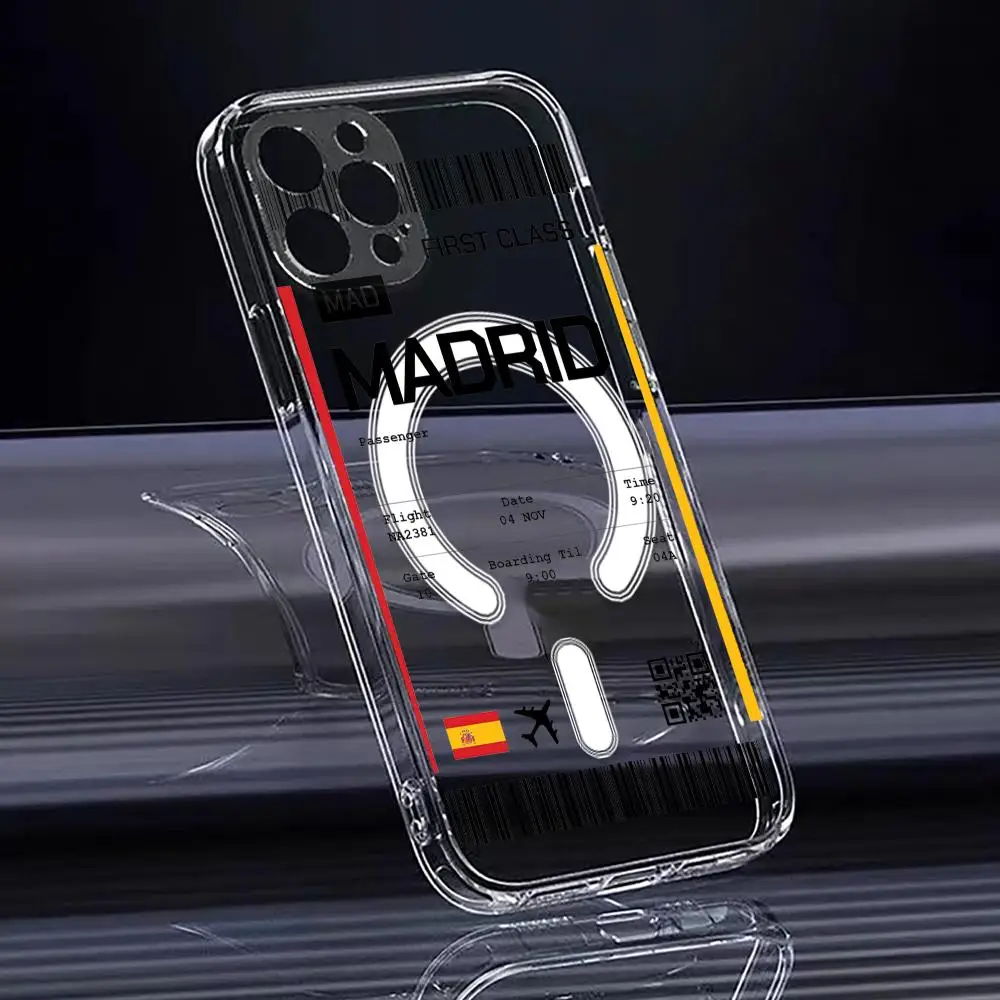 여행용 비행기 티켓 스페인 휴대폰 케이스 아이폰 17  - Phone Accessories Magnetic 리뷰 및 가격