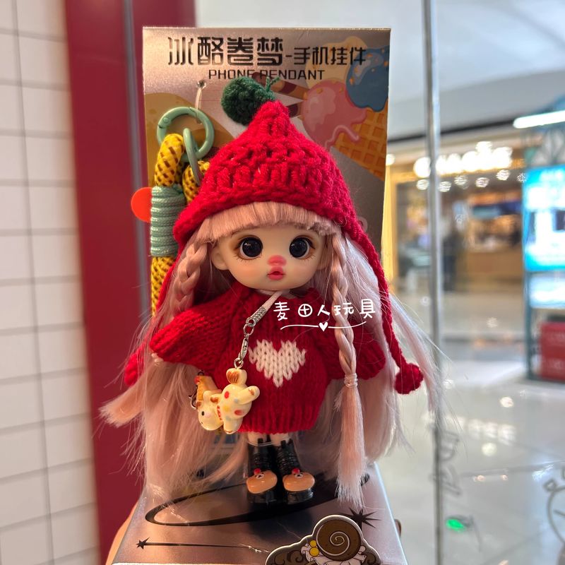 14cm 미니 인형 Bjd 드레스업 소녀 비닐 인형,  - Phone Accessories China 리뷰 및 가격