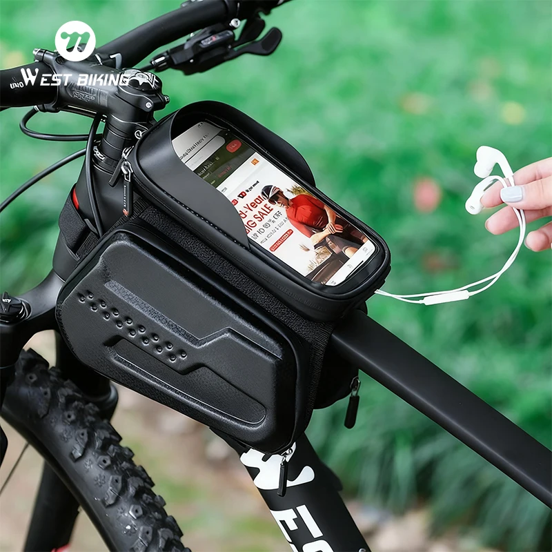 웨스트 바이킹 자전거 가방 프론트 프레임 MTB 자전거 - Youtube Phone Accessories 리뷰 및 가격