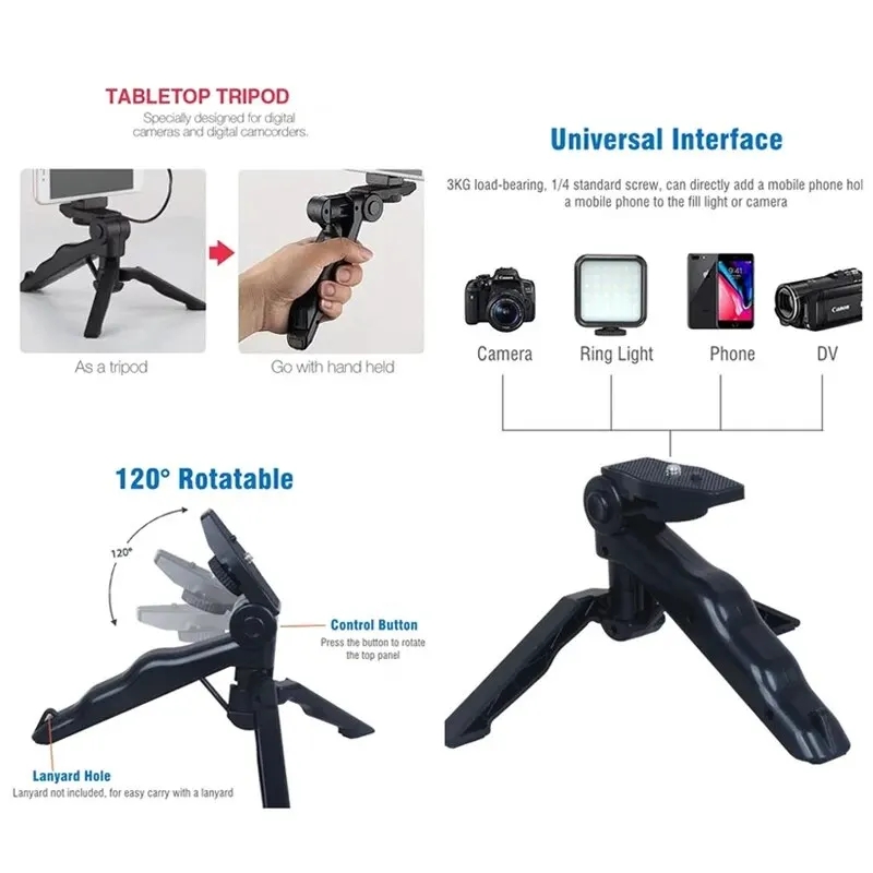 삼각대가 있는 스마트폰 브이로그 키트, 휴대폰 거치대  - Youtube Phone Accessories 리뷰 및 가격