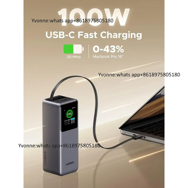 넥소드 20000mAh 165W 보조배터리 USB-C  - Fast Charging Cable 리뷰 및 가격