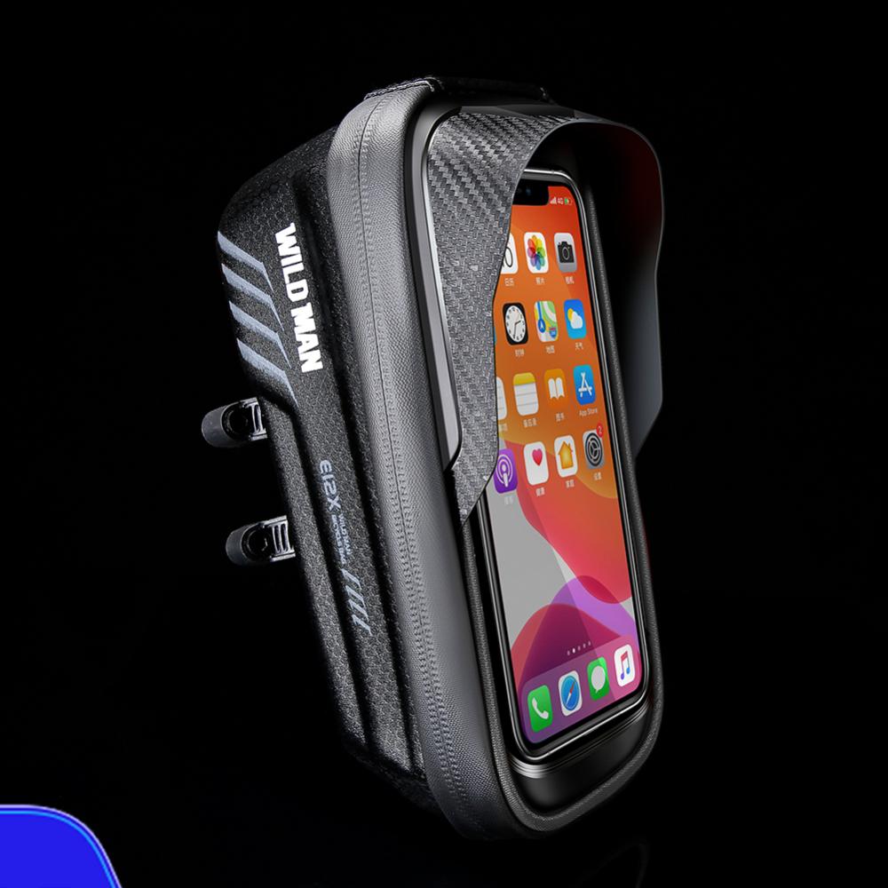 1L 자전거 핸들바 가방 터치스크린 지원 자전거 프론트 - Youtube Phone Accessories 리뷰 및 가격