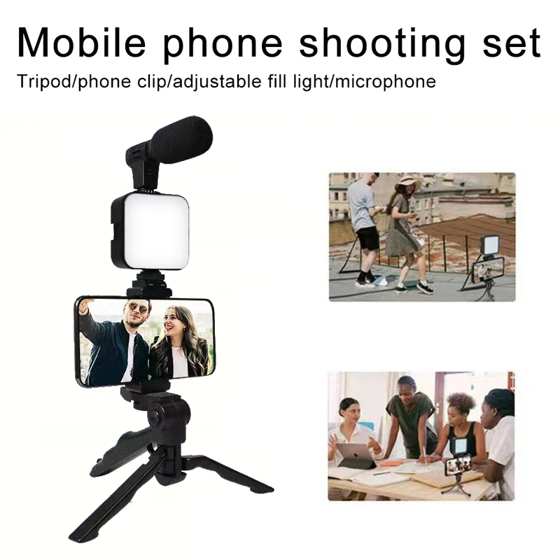 AY49 스마트폰 브이로그 키트 (삼각대, 휴대폰 거치 - Youtube Phone Accessories 리뷰 및 가격